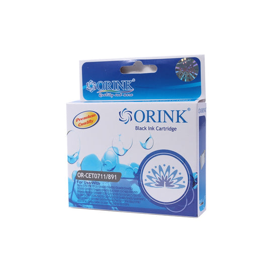 Epson T0711/T0891 tintapatron black ORINK kép
