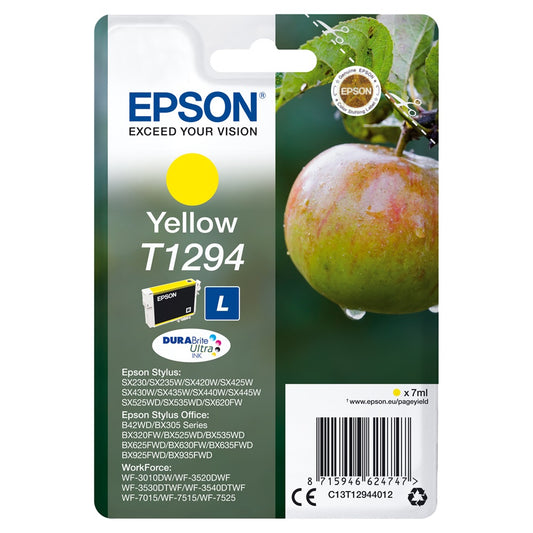 Epson T1294 tintapatron yellow ORIGINAL kép