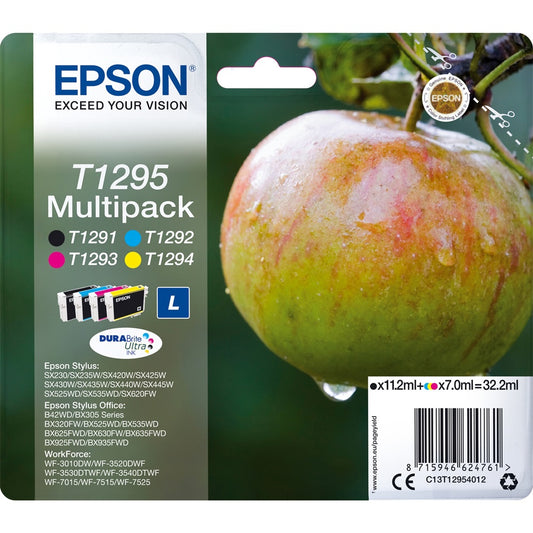 Epson T1295 tintapatron BCMY multipack ORIGINAL kép