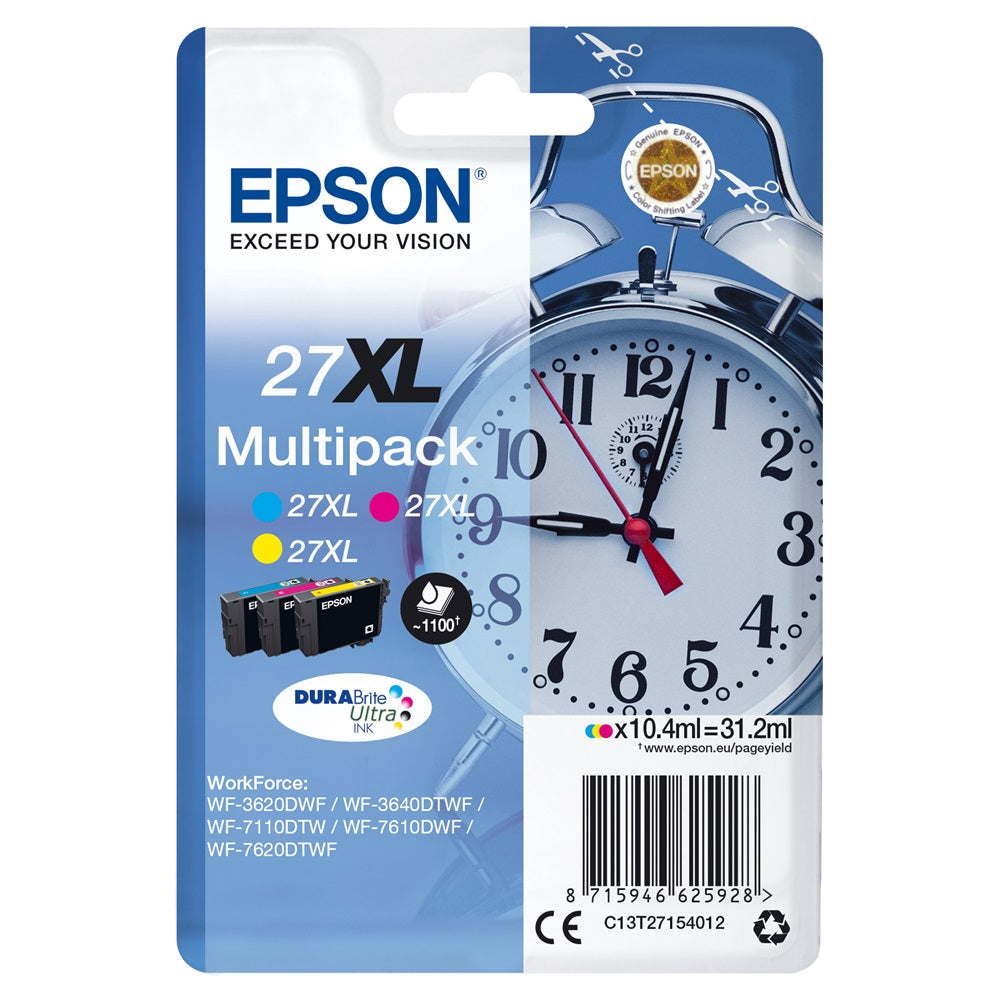 Epson T2715 tintapatron CMY multipack ORIGINAL kép