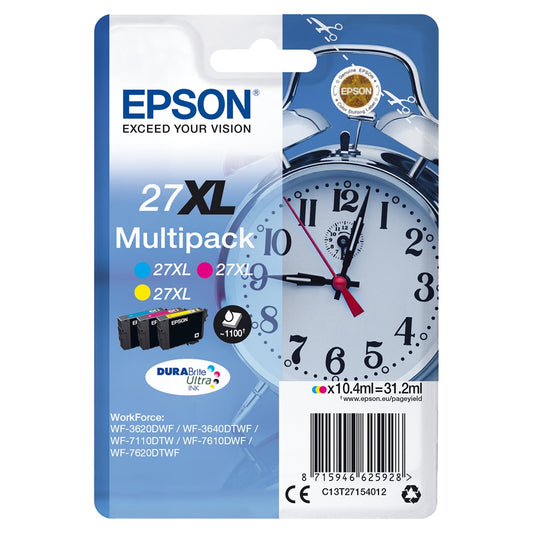 Epson T2715 tintapatron CMY multipack ORIGINAL kép