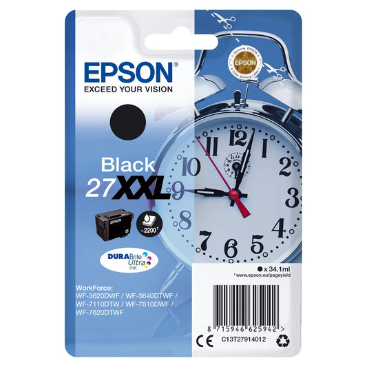 Epson T2791 tintapatron black ORIGINAL kép