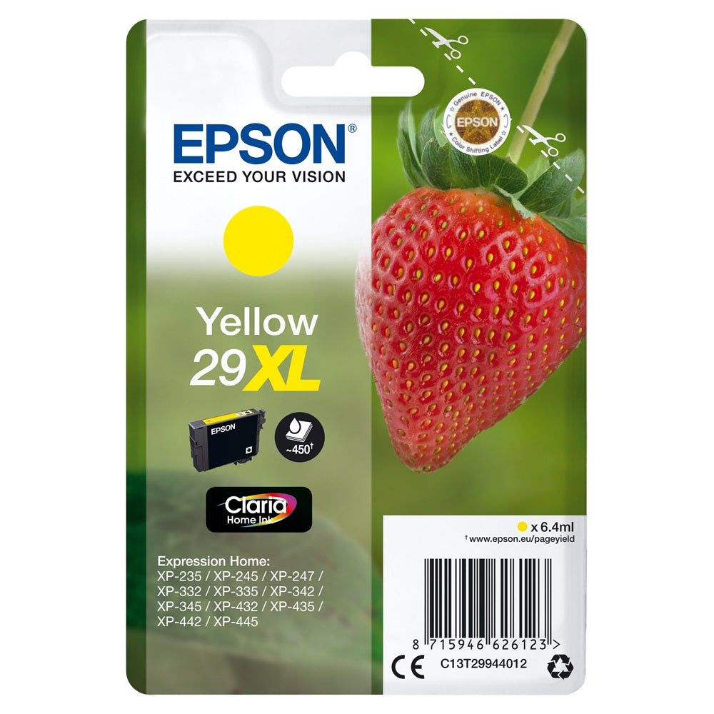Epson T2994 tintapatron yellow ORIGINAL kép