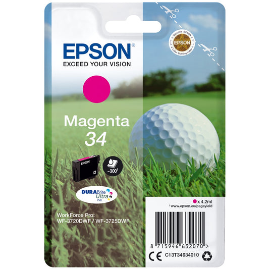 Epson T3463 tintapatron magenta ORIGINAL kép