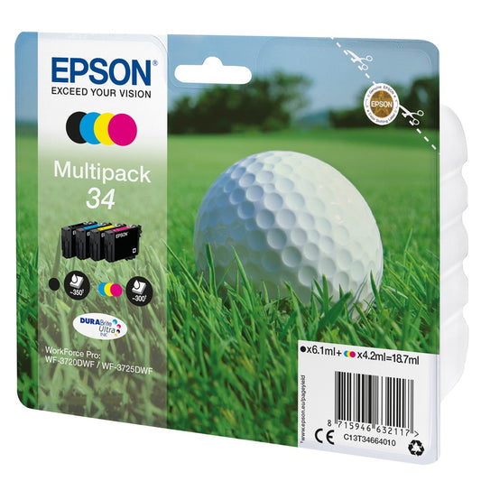 Epson T3466 tintapatron BCMY multipack ORIGINAL kép