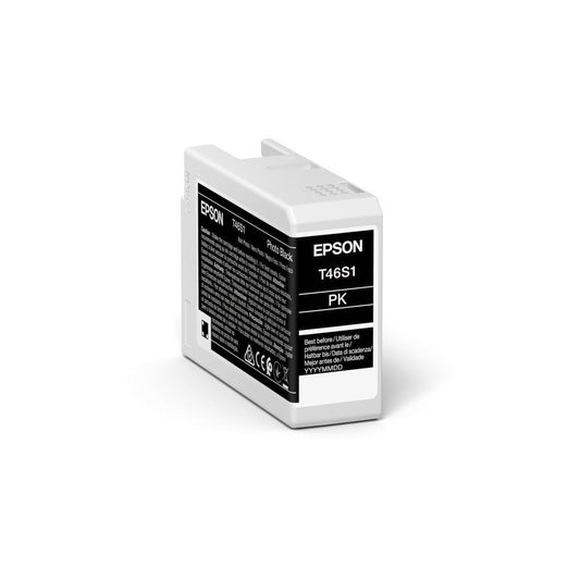 Epson T46S1 tintapatron photo black ORIGINAL kép
