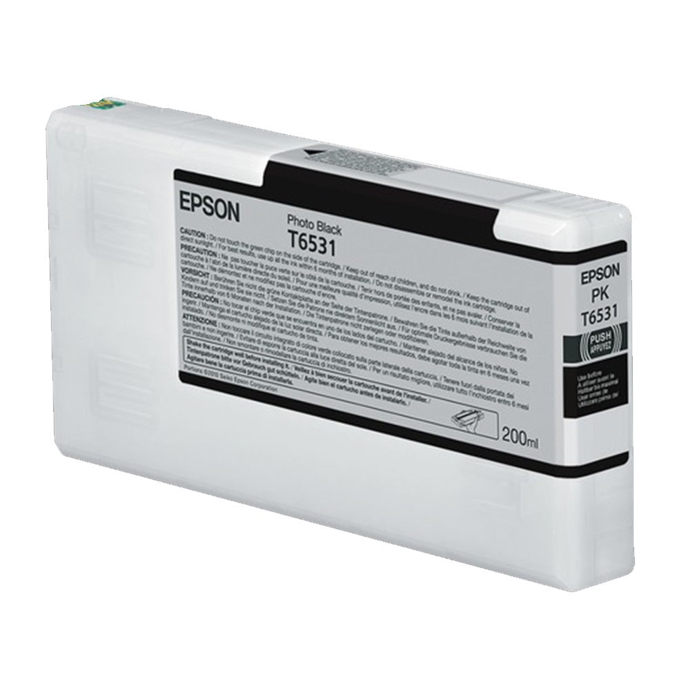 Epson T6531 tintapatron photo black ORIGINAL kép
