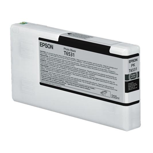Epson T6531 tintapatron photo black ORIGINAL kép