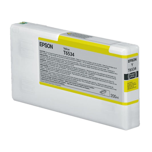 Epson T6534 tintapatron yellow ORIGINAL kép