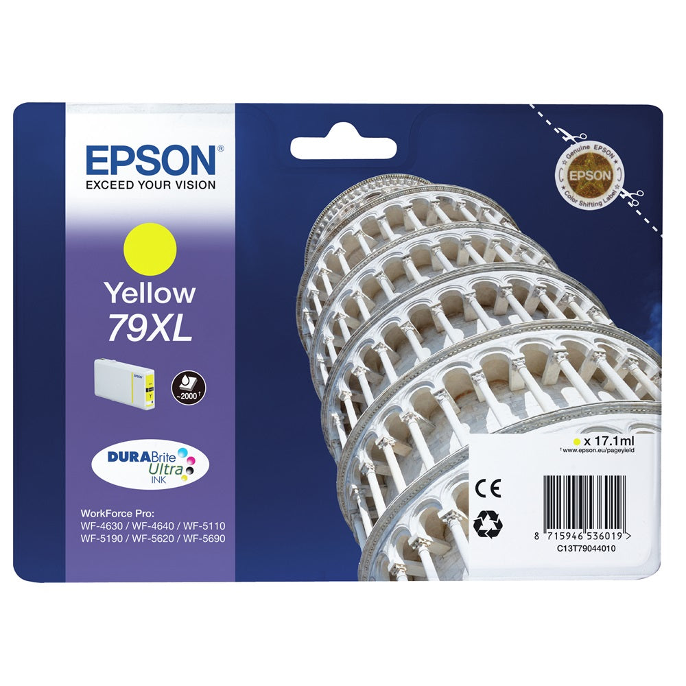 Epson T7904 tintapatron yellow ORIGINAL kép