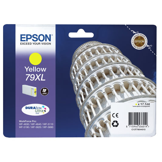 Epson T7904 tintapatron yellow ORIGINAL kép