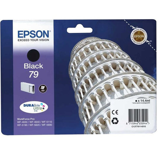 Epson T7911 tintapatron black ORIGINAL kép