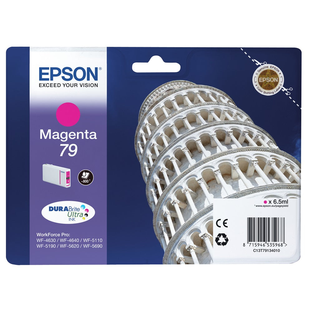 Epson T7913 tintapatron magenta ORIGINAL kép
