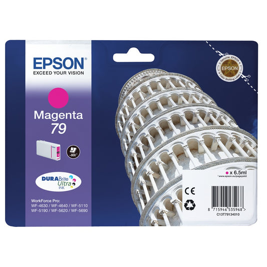 Epson T7913 tintapatron magenta ORIGINAL kép