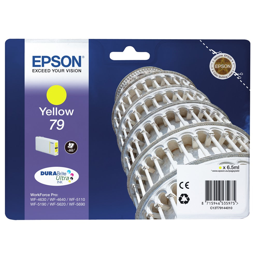 Epson T7914 tintapatron yellow ORIGINAL kép