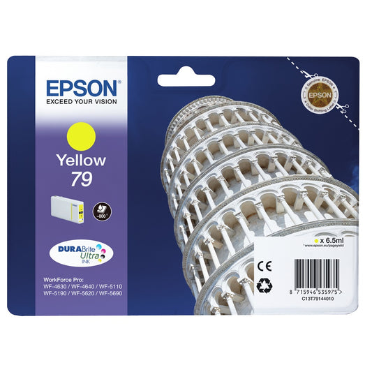 Epson T7914 tintapatron yellow ORIGINAL kép