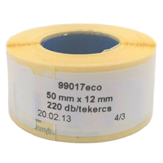 Etikett DYMO Label Writer 12x50 mm 220 darabos