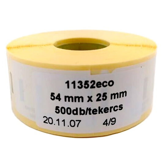 Etikett DYMO Label Writer 25x54 mm 500 darabos