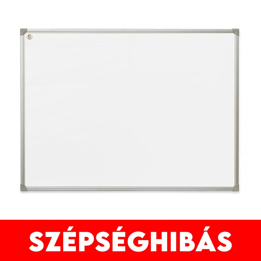 Fehértábla mágneses alukeretes 90x120cm, 1 db/doboz, Bluering® ÉRTÉKCSÖKKENT! kép