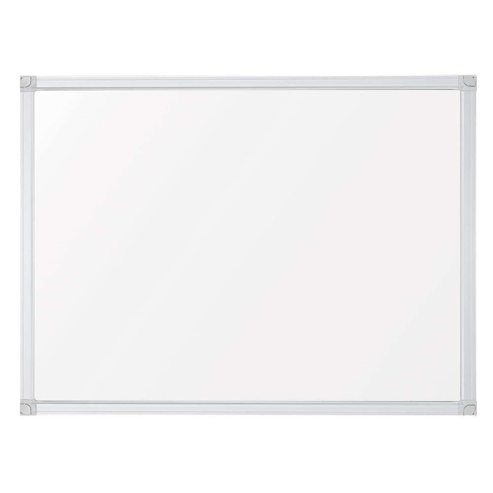 Fehértábla mágneses alukeretes, zománcozott, antimikrobiális 90x120cm, ValueLine Franken kép