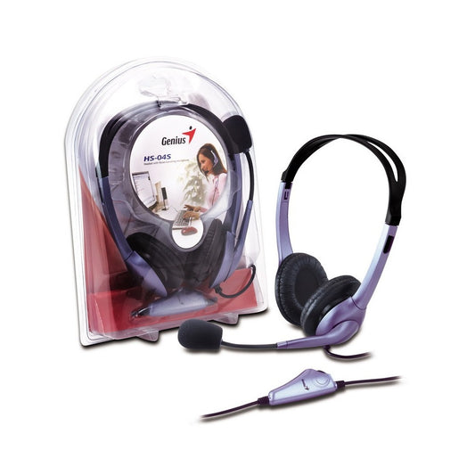 Fejhallgató mikrofonos HS-04S Genius kép