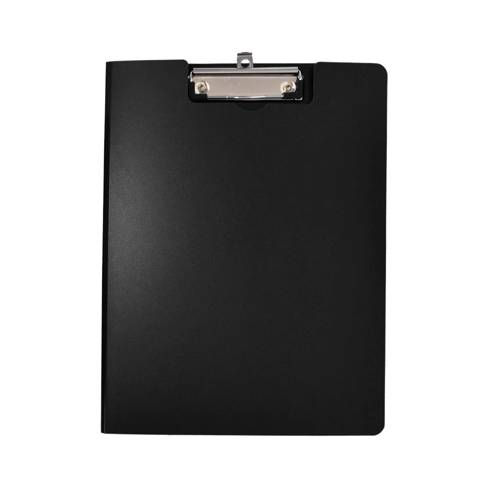 Felírótábla fedeles extra merev A4, PP Bluering® fekete kép