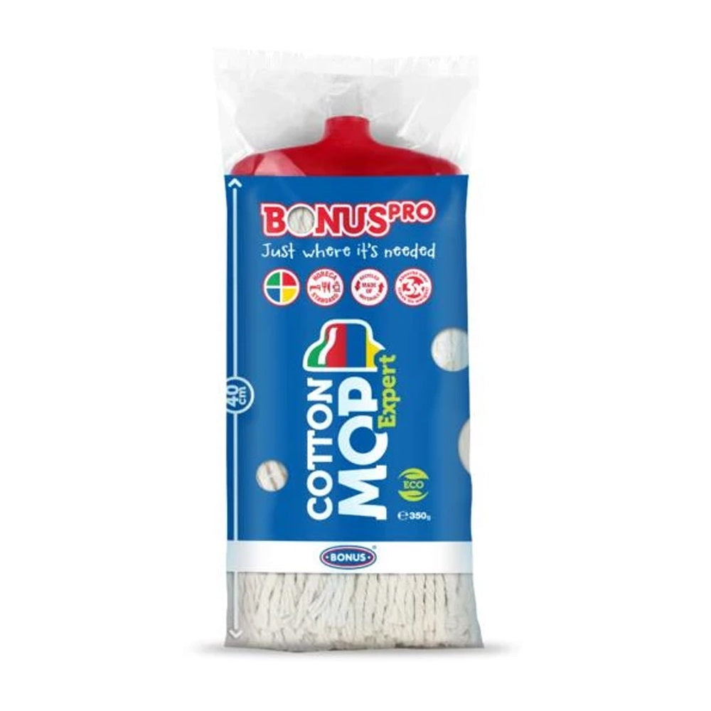 Felmosó fej mop 350 g pamut Bonus Pro CottonMop Expert_B832 kép