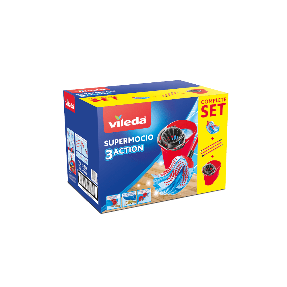 Felmosó szett mikroszálas_Supermocio Set Vileda_F1532V kép