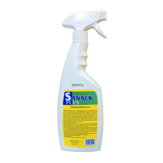 Felületfertőtlenítő szórófejes 500 ml Sanalk Plus kép