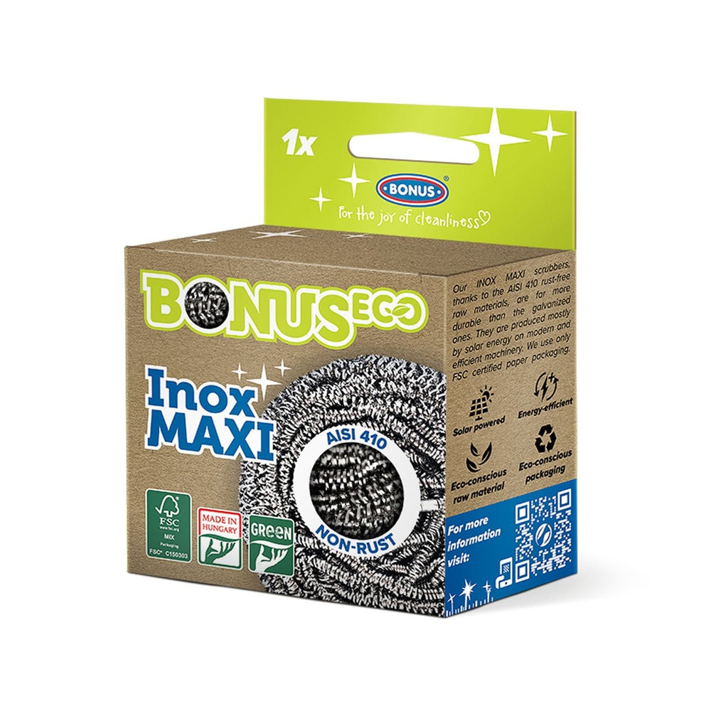 Fém dörzsi spirál INOX Maxi Bonus_B149 fémsúroló kép