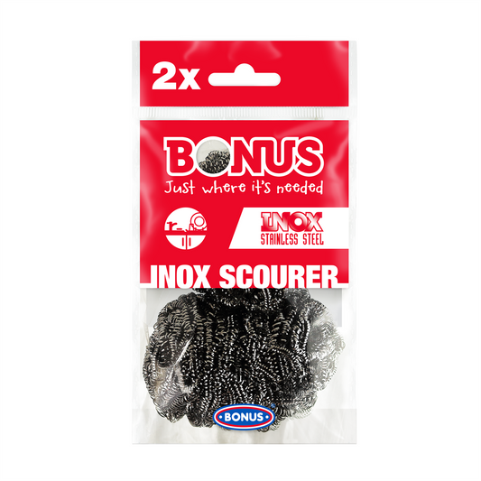 Fém dörzsi spriál 2 db/csomag Bonus Inox_B088 fémsúroló kép