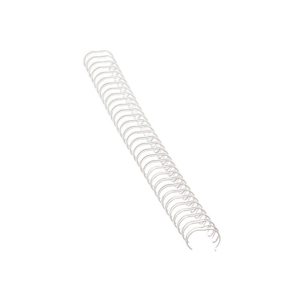 Fém spirál 3:1, 6mm, 21-35lap, Fellowes® 100 db/doboz, fehér kép
