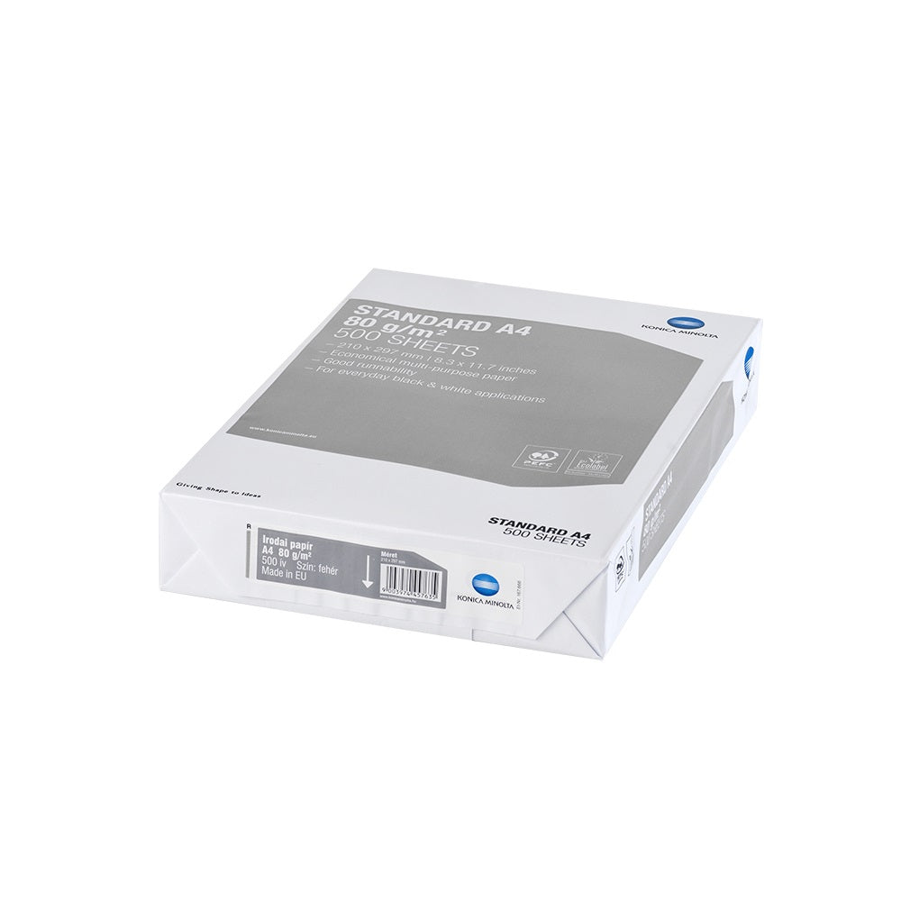 Másolópapír A4, 80g, Konica Minolta Standard 500ív/csomag, kép