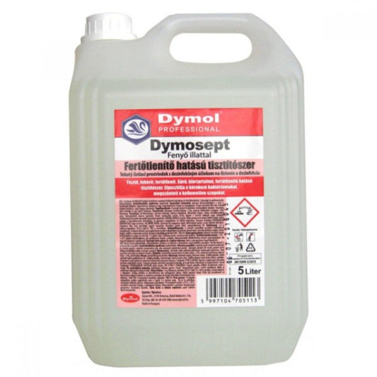 Fertőtlenítő hatású tisztítószer 5 liter Dymosept fenyő illat kép
