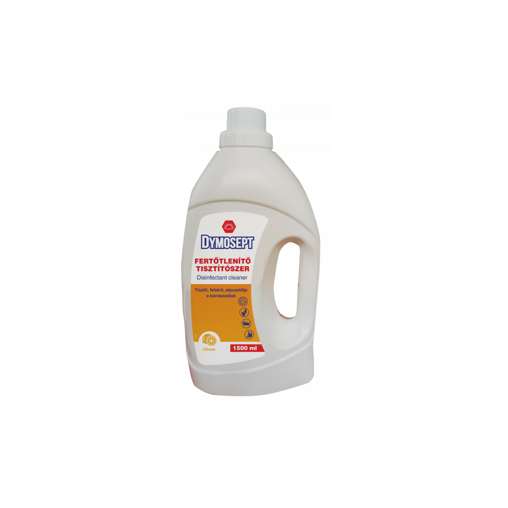 Fertőtlenítő hatású tisztítószer 1,5 liter Dymosept citrom kép