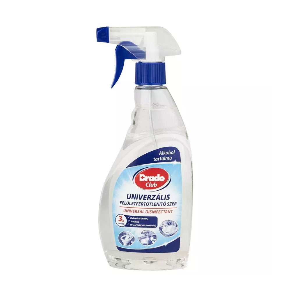 Fertőtlenítő hatású tisztítószer szórófejes 500 ml BradoClub kép