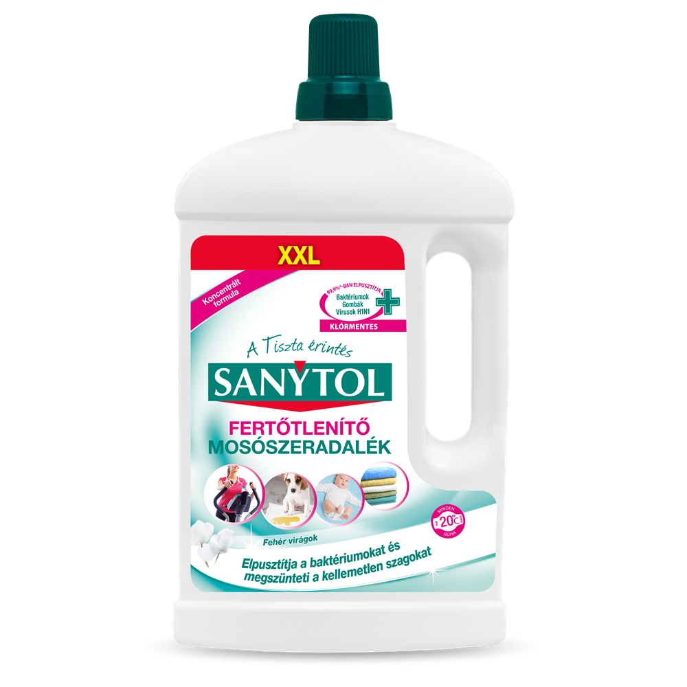 Fertőtlenítő mosószeradalék 1 liter Sanytol kép
