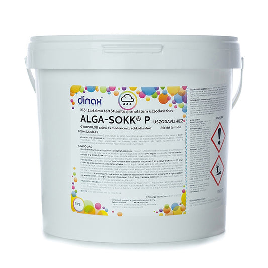 Fertőtlenítőszer 5 kg Alga-Sokk P Dinax kép