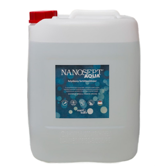 Fertőtlenítőszer 5 liter Nanosept aqua kép