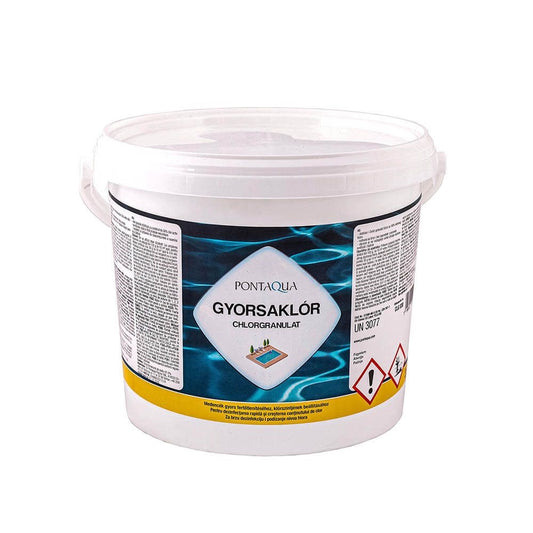 Fertőtlenítőszer granulátum 3 kg klóros Gyorsaklór kép