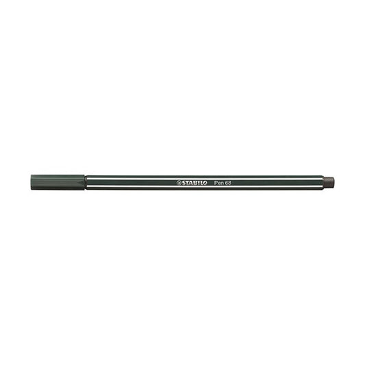 Filctoll STABILO Pen 68 olajzöld