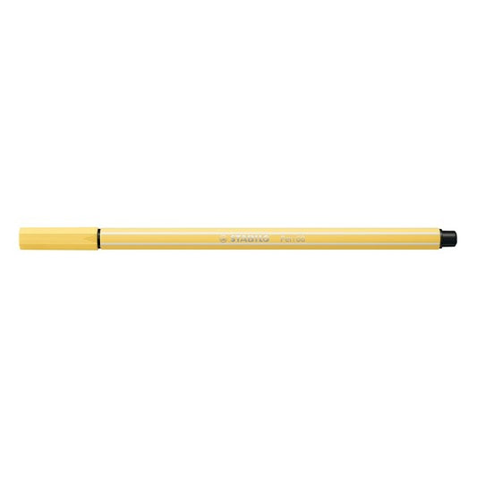 Filctoll STABILO Pen 68 világos sárga
