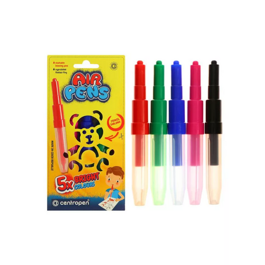 Filctoll fújós készlet Centropen AIRPENS 1500 Bright 5 klf. szín kép