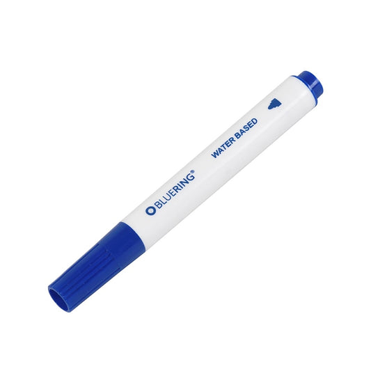 Flipchart marker rostirón vizes kerek végű 3mm, Bluering® kék kép