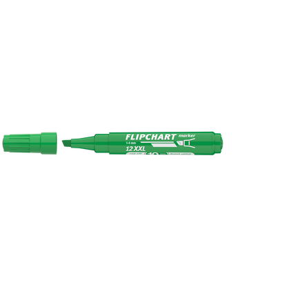 Flipchart marker vízbázisú 1-4mm, vágott Artip 12XXL zöld kép