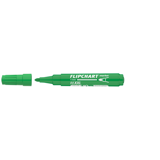 Flipchart marker vízbázisú 3mm, kerek Artip 11XXL zöld kép
