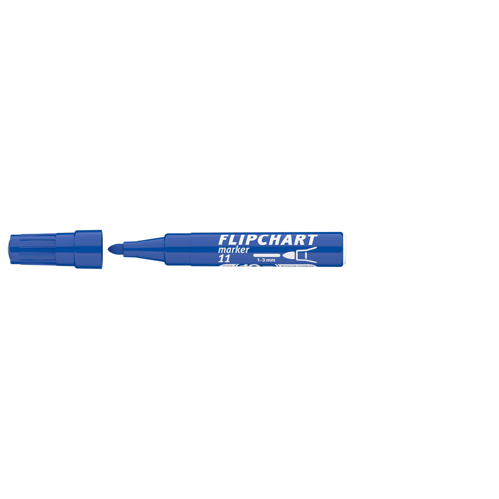 Flipchart marker vízbázisú 3mm, kerek Artip 11 kék kép