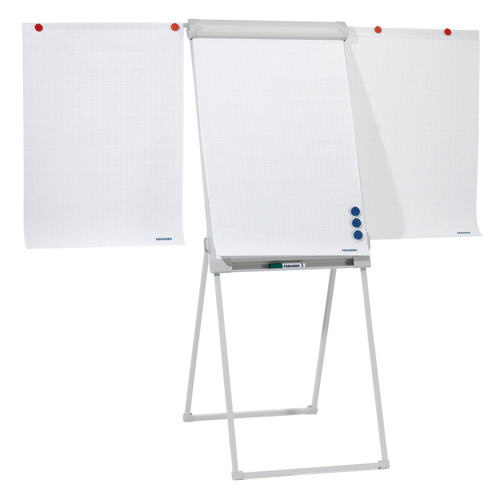 Flipchart tábla 67x95cm, mágneses, 2 db segédkarral, Proline Franken kép