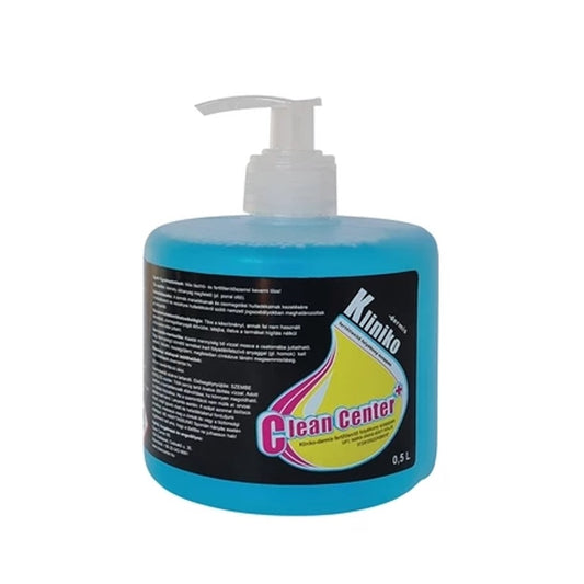 Folyékony szappan fertőtlenítő hatással pumpás 500 ml Kliniko-Dermis_Clean Center kép