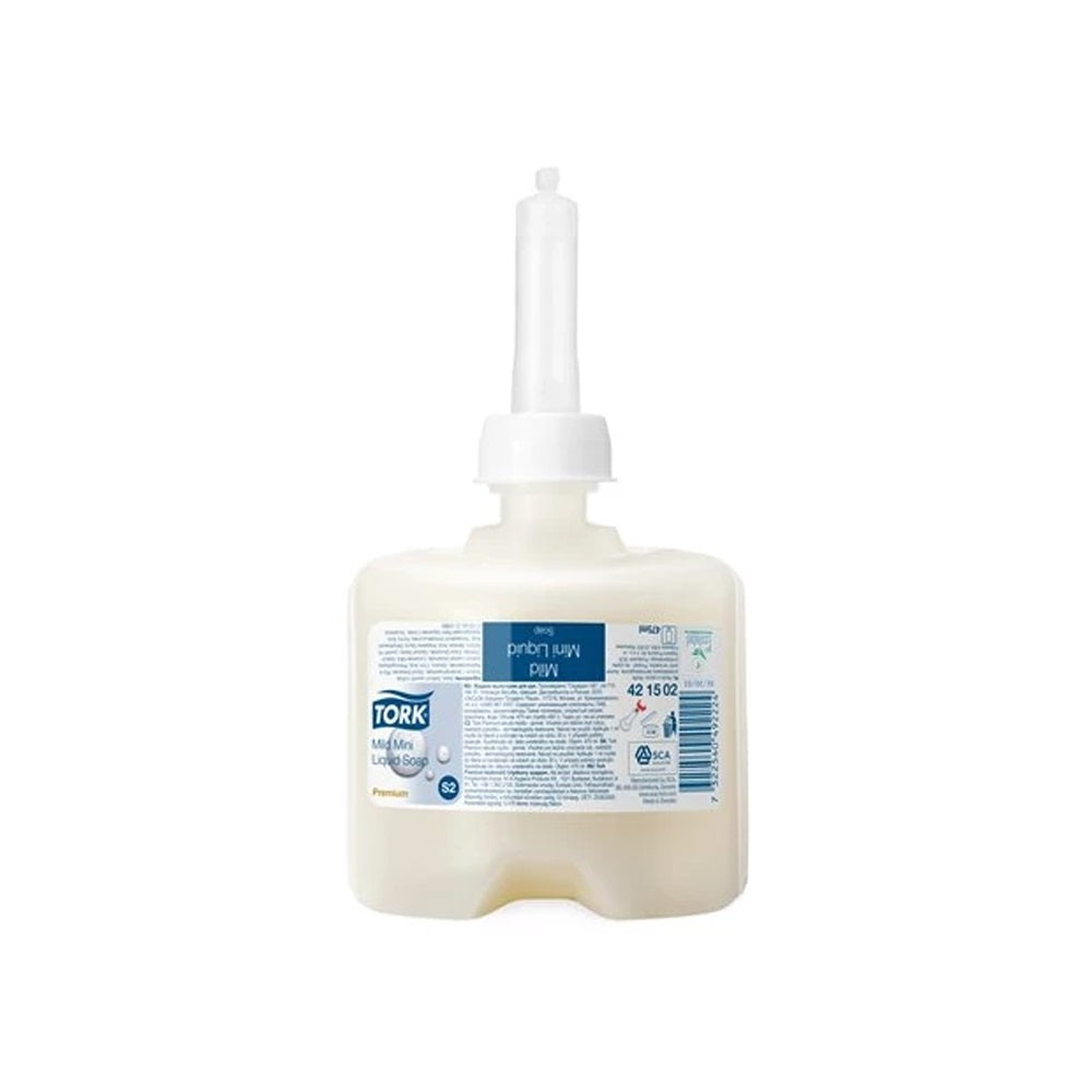 Folyékony szappan kézkímélő 475 ml érzékeny bőrre fehér S2 Tork_420702 kép